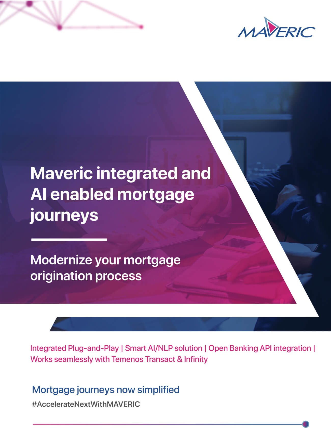 Maveric integrated and AI enabled mortgage journeys