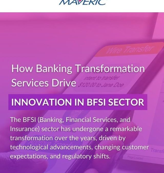 Banking Transformation Services Innovation in BFSI Sector