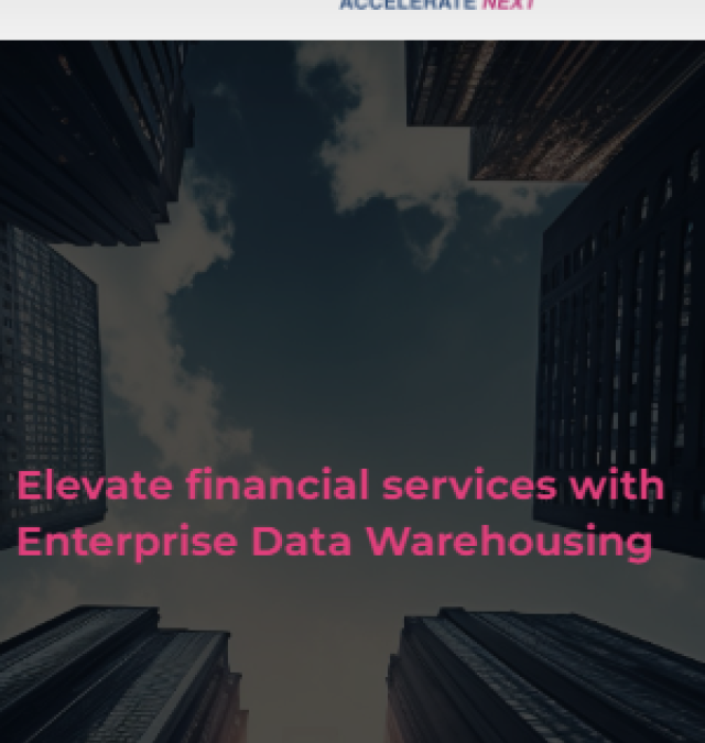 Benefits of Enterprise Data Warehouse for Financial Services