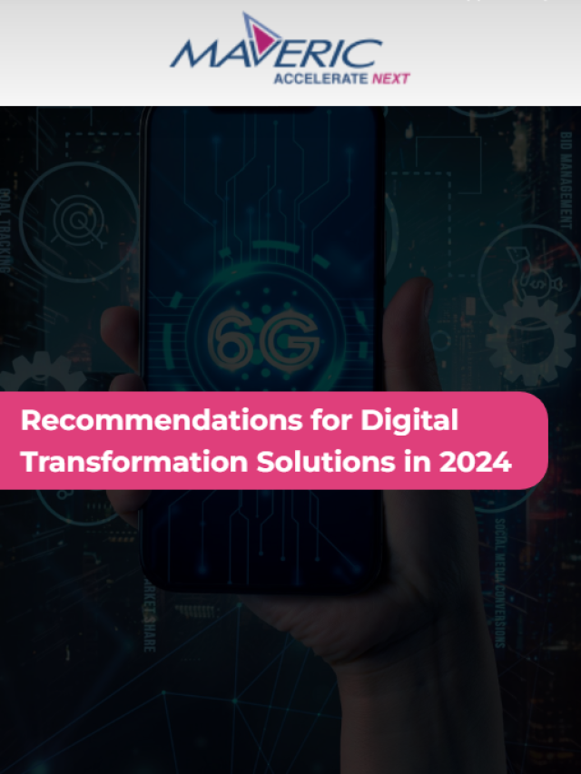 Recommendations for Digital Transformation Solutions in 2024