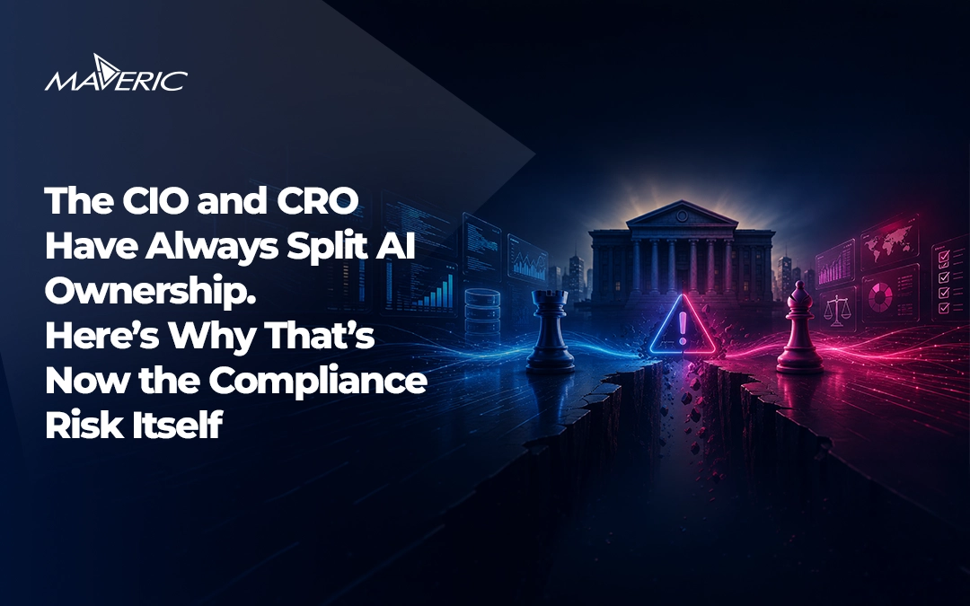 The CIO and CRO Have Always Split AI Ownership. Here’s Why That’s Now the Compliance Risk Itself