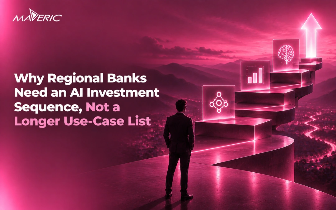 Why Regional Banks Need an AI Investment Sequence, Not a Longer Use-Case List